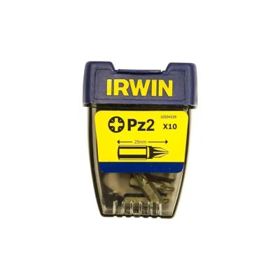 Irwin Pozidriv Pz2 - 1/4”/25 mm - 10 stuks - 10504339