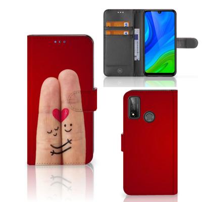 Huawei P Smart 2020 | Wallet Case | met Pasjes | Liefde - Origineel Romantisch Cadeau
