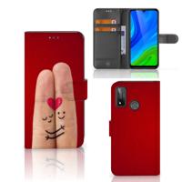 Huawei P Smart 2020 | Wallet Case | met Pasjes | Liefde - Origineel Romantisch Cadeau