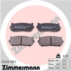 Remblokkenset 234551301