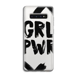 Girl Power #2: Samsung Galaxy S10 4G Transparant Hoesje