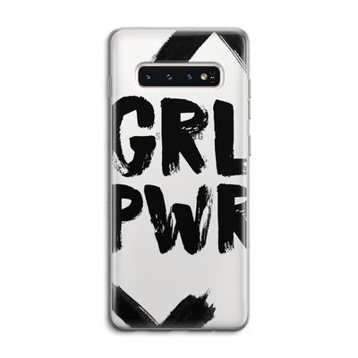Girl Power #2: Samsung Galaxy S10 4G Transparant Hoesje