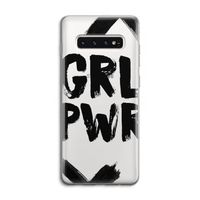 Girl Power #2: Samsung Galaxy S10 4G Transparant Hoesje