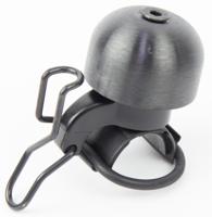 Qibbel Widek bel luxe xxl pvd zwart 85db+ op kaart