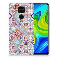 Xiaomi Redmi Note9 TPU Siliconen Hoesje Tiles Color