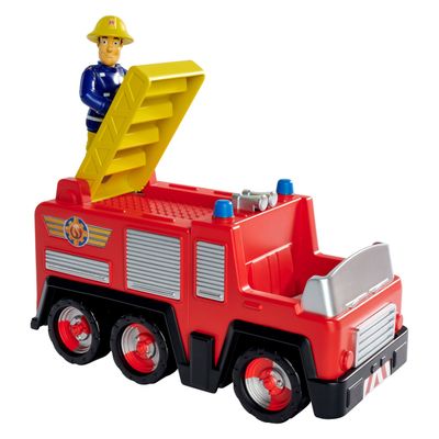 Simba Brandweerman sam jupiter brandweerauto met sam figuur