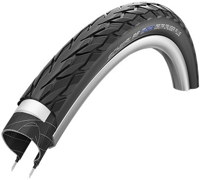 Buitenband Schwalbe Delta Cruiser Plus PunctureGuard 28 x 1.40" / 37-622mm - zwart met reflectie