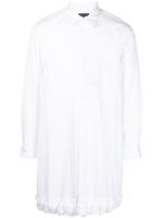 Comme des Garçons Homme Plus chemise à bords contrastants - Blanc