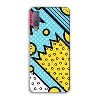 Pop Art #1: Samsung Galaxy A7 (2018) Transparant Hoesje