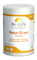 Be-Life Natur-D 2000 Capsules