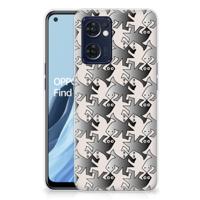 OPPO Reno 7 5G | Find X5 Lite | TPU Hoesje | Salamander Grey