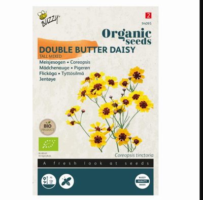 Zaden meisjesogen hoge gemengd 0.25 gram - Tuinplus