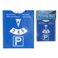 Basic Parkeerschijf 11x15 cm blauw