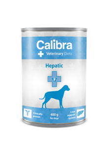 Calibra Veterinary Diets Hepatic hond natvoer 6x400gr