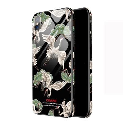 Voor iPhone 11 Pro TPU + glas volledige dekking beschermhoes (kraan)
