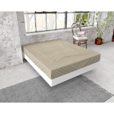 Dreamhouse Hoeslaken Flanel PremiumTaupe