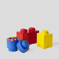 Lego - Opbergbox Brick Set van 3 Stuks - Polypropyleen - Multicolor