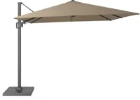 Zweefparasol arizona t2 300x300cm taupe