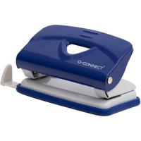 Q-CONNECT Light Duty perforator, metaal, 10 blad, blauw