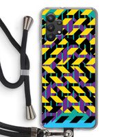 Skew Bee 3: Samsung Galaxy A32 5G Transparant Hoesje met koord