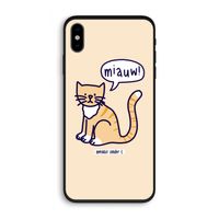 Miauw: iPhone XS Biologisch afbreekbaar hoesje
