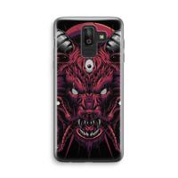 Hell Hound and Serpents: Samsung Galaxy J8 (2018) Transparant Hoesje