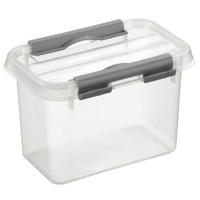 Sunware q-line opbergbox 0.8l transparant - thumbnail