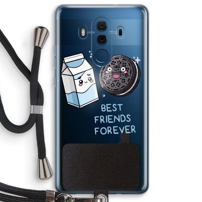 Best Friend Forever: Huawei Mate 10 Pro Transparant Hoesje met koord