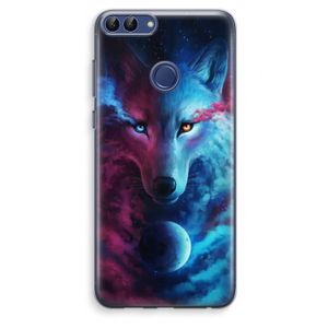Where Light And Dark Meet: Huawei P Smart (2018) Transparant Hoesje