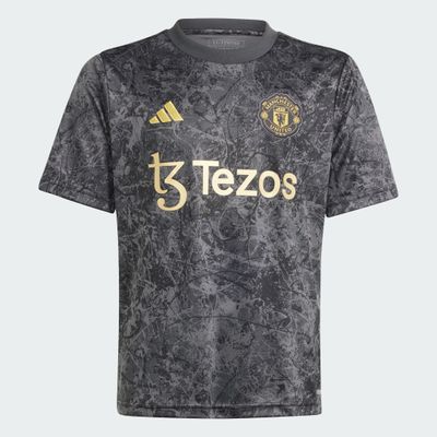 Manchester United Stone Roses Pre-Match Voetbalshirt Kids