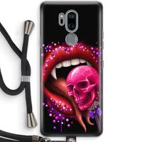Dodelijk zoet: LG G7 Thinq Transparant Hoesje met koord