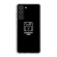 Hello: Samsung Galaxy S21 FE Transparant Hoesje Hello: Samsung Galaxy S21 FE Transparant Hoesje