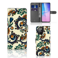 Wallet Case Samsung S10 Lite Barok Flower - thumbnail