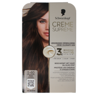 Schwarzkopf Creme supreme 5-60 bruin 1 Stuks
