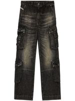 Diesel jean droit D-Fish 0ghaa - Noir