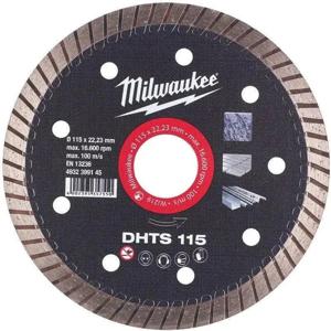 Milwaukee Diamantdoorslijpschijven DHTS DHTs 115 mm - 1 st - 4932399145