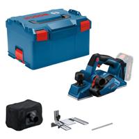 Bosch Blauw GHO 18V-26 Professional | Accu Schaafmachine | Excl. Accu en lader | In L-Boxx 238 - 06015B5000