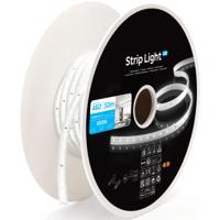 LED Strip 50m - Waterdicht IP65 - Koud Wit 6500K - 230V