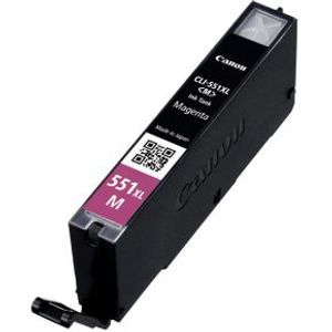 Canon CLI-551XL M inktcartridge 1 stuk(s) Origineel Hoog (XL) rendement Foto magenta