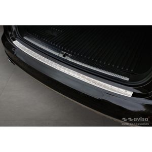 RVS Bumper beschermer passend voor Audi A6 Allroad 2011-2018 'Ribs' AV235519
