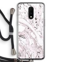 Mengelmoes: OnePlus 7 Transparant Hoesje met koord