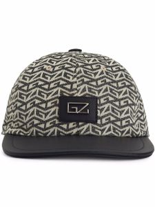 Giuseppe Zanotti casquette Stevie à motif monogrammé - Noir