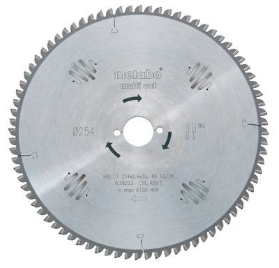 Metabo Cirkelzaagblad "Multi Cut" HW/CT Ø 305 mm, 96T FZ/TR - 628091000