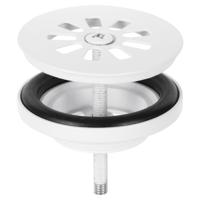 Differnz afvoerplug | mat wit | 64mm