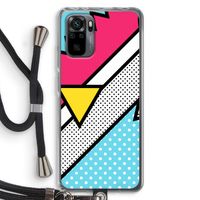 Pop Art #3: Xiaomi Redmi Note 10 Pro Transparant Hoesje met koord
