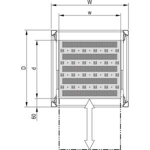 nVent SCHROFF 22117859 Legbord 1 stuk(s)