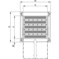 nVent SCHROFF 22117859 Legbord 1 stuk(s)