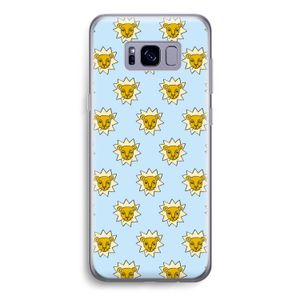 Leeuwenkoppen: Samsung Galaxy S8 Transparant Hoesje
