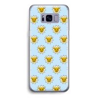 Leeuwenkoppen: Samsung Galaxy S8 Transparant Hoesje