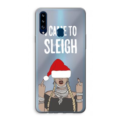 Came To Sleigh: Samsung Galaxy A20s Transparant Hoesje